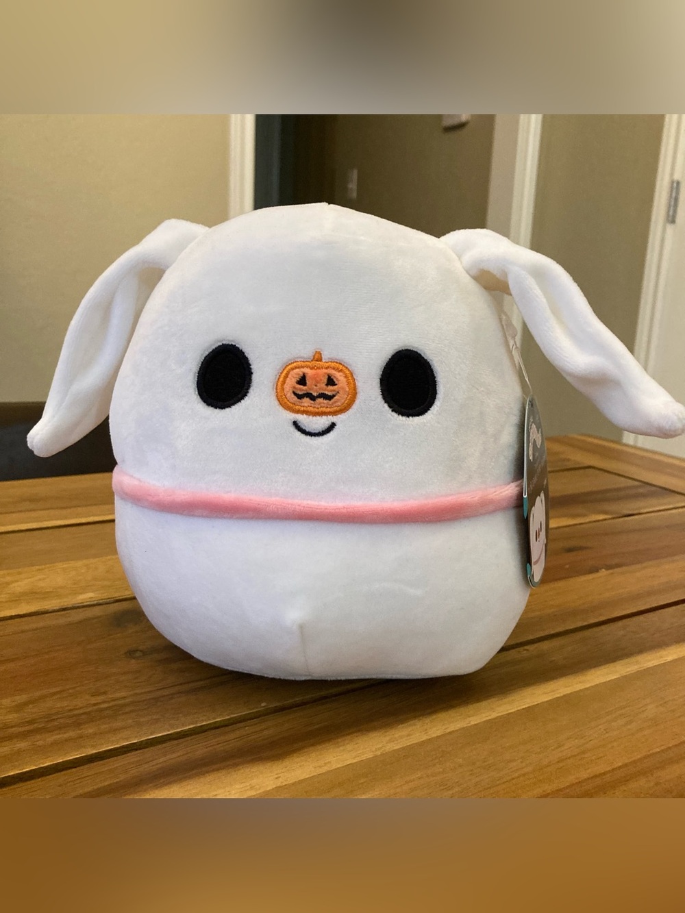 Nightmare Before Christmas Zero Squishmallows Ghost Dog